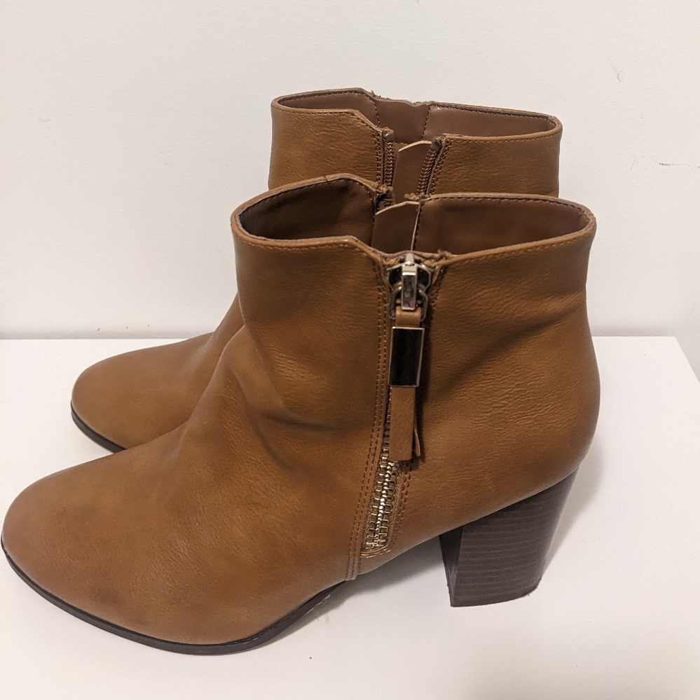 Tan Boots, Size 9